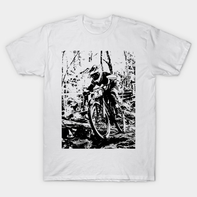 mtb T-Shirt by rickylabellevie